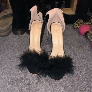 Fluffy heels